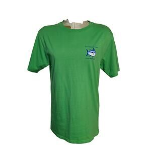 SOUTHERN TIDE THE SKIPJACK GREEN FISH LOGO ADULT MEN'S T-SHIRT Size‎ Small